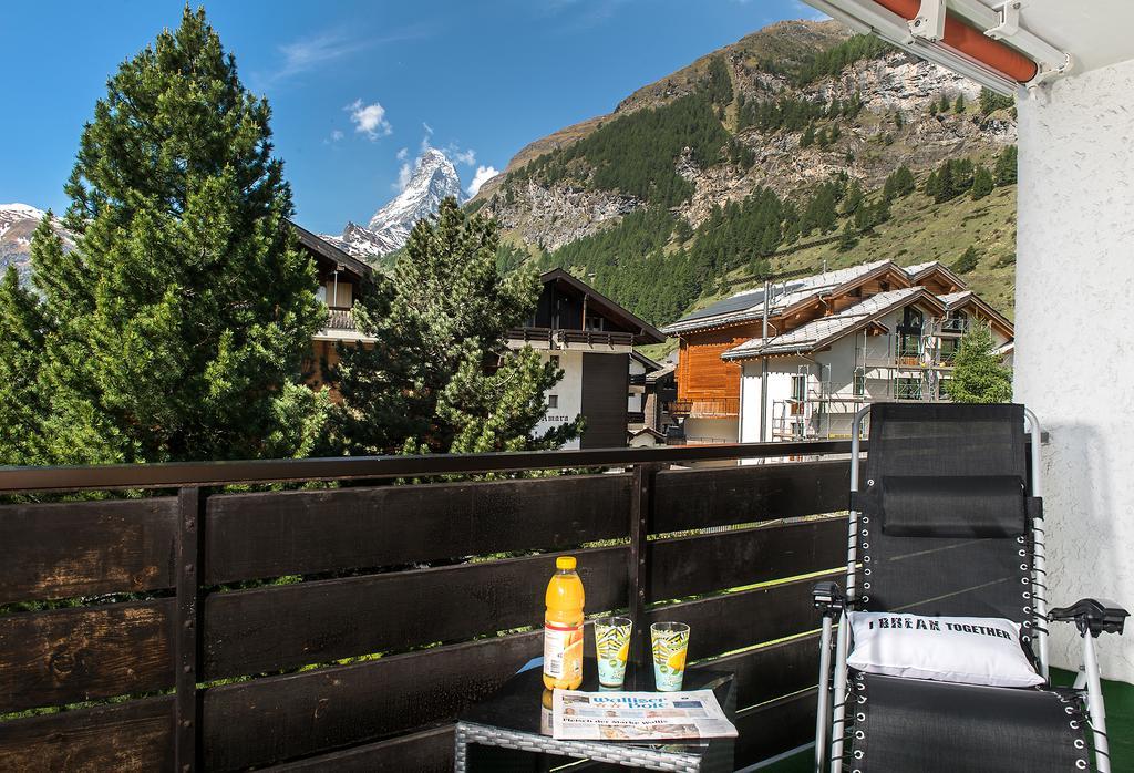 Apartmán Haus Sonnmatt Zermatt Exteriér fotografie